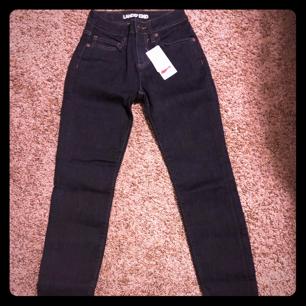 Chase bank uniform jeans.